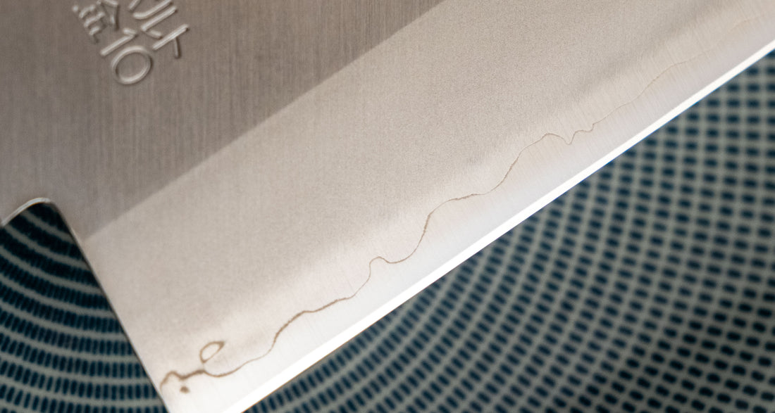 Seki Kotetsu Nakiri VG-10 Migaki 165 mm [black pakkawood]