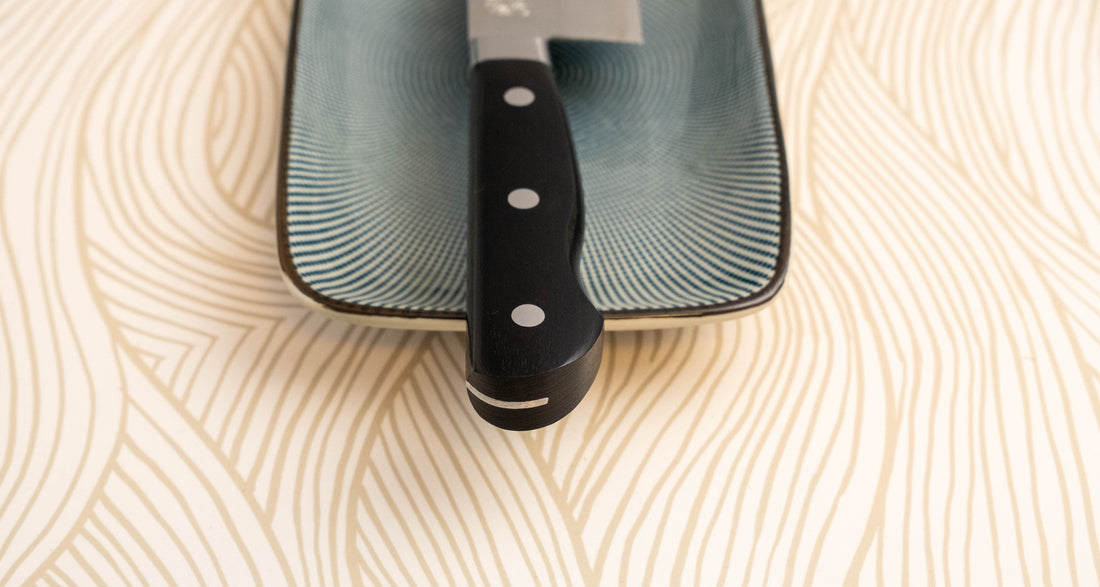 Seki Kotetsu Nakiri VG-10 Migaki 165 mm [black pakkawood]