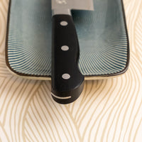 Seki Kotetsu Nakiri VG-10 Migaki 165 mm [black pakkawood]