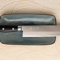 Seki Kotetsu Nakiri VG-10 Migaki 165 mm [black pakkawood]