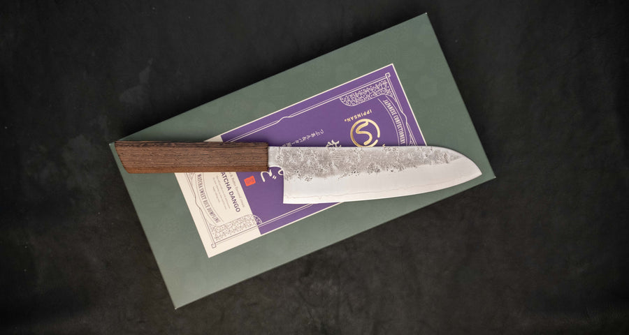 Senzo Retro Santoku Ginsanko 170 mm