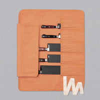 SharpEdge pamuk torba za noževe - Orange [5 nožev]_3