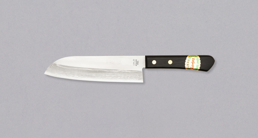 Shibamasa Santoku VG-5 Damascus 170 mm