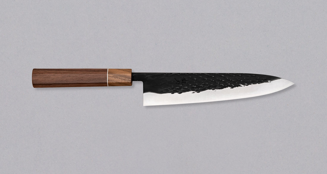 Tadafusa Gyuto SLD Hammered Kuro-uchi 210 mm