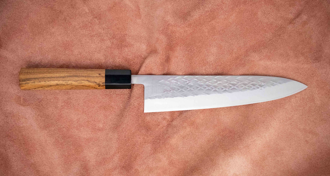Tadafusa Gyuto SLD Polished Hammered 210 mm