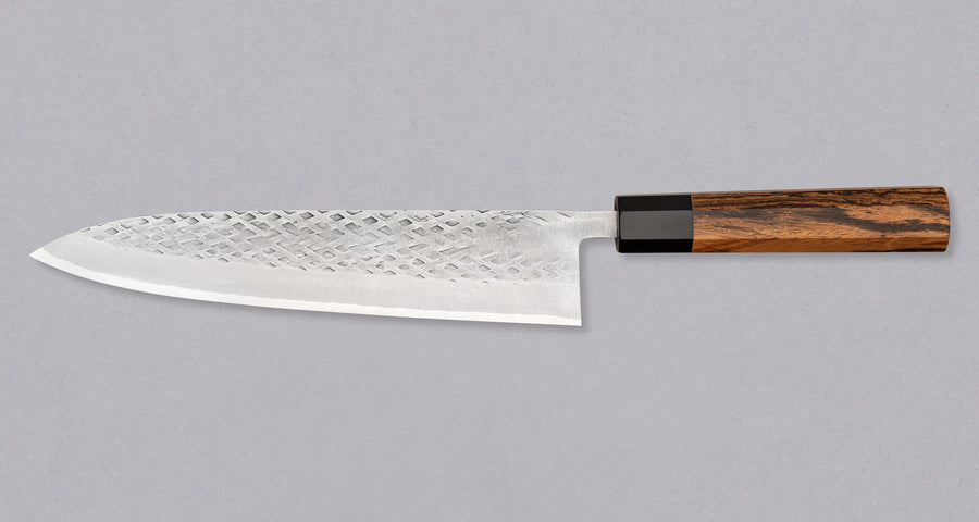 Tadafusa Gyuto SLD Polished Hammered 240 mm