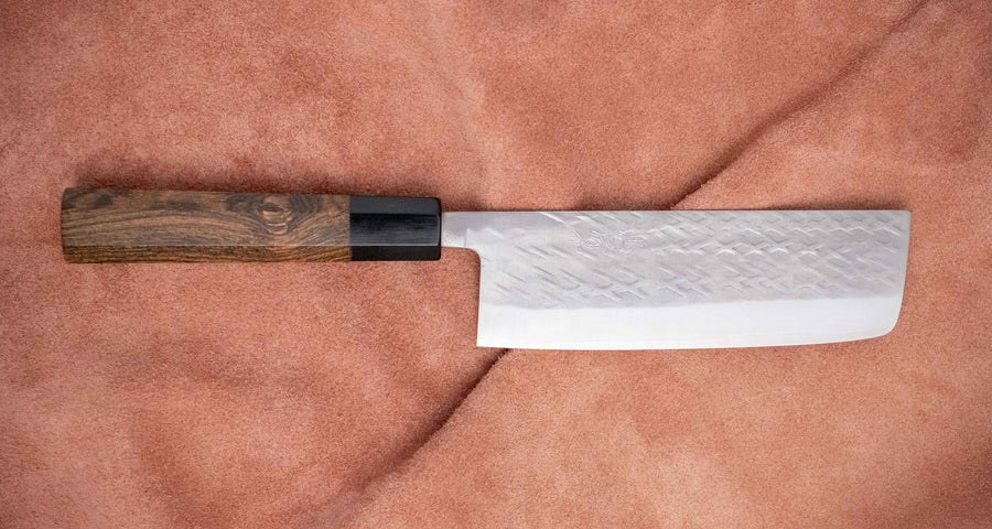 Tadafusa Nakiri SLD Polished Hammered 165 mm