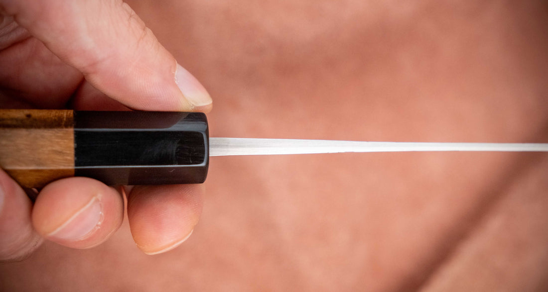 Tadafusa Santoku SLD Polished Hammered 165 mm