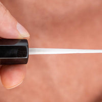 Tadafusa Santoku SLD Polished Hammered 165 mm