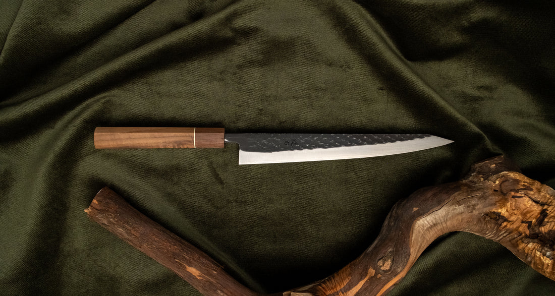 Tadafusa Sujihiki SLD Hammered Kuro-uchi 210 mm