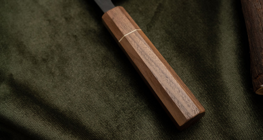 Tadafusa Santoku SLD Hammered Kuro-uchi 165 mm