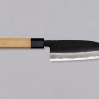 Tojiro Atelier Santoku Shirogami #2 Kuro-uchi 140 mm