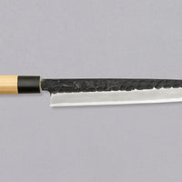 Tojiro Yanagiba Shirogami Hammered Kuro-uchi 270 mm