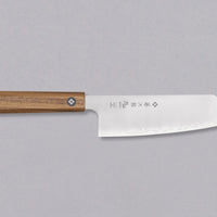Tojiro Bunka Reppu SG2 170 mm nož s elegantnim SG2 prašnim čelikom i drvenom japanskom drškom od tikovine, idealan za svestrane kuhinjske zadatke.