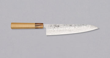 Tsunehisa Gyuto Swedish Steel Damascus Washiji 210 mm