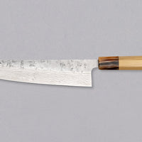 Tsunehisa Gyuto Swedish Steel Damascus Washiji 210 mm