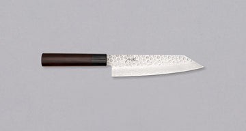 Tsunehisa Kiri-Santoku VG-10 Damascus Tsuchime 180 mm
