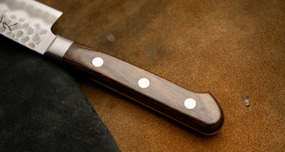 Tsunehisa Petty AUS-8 Brown 150 mm