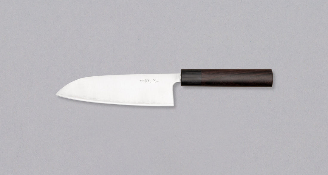 Tsunehisa Santoku Aogami Super Migaki 165 mm