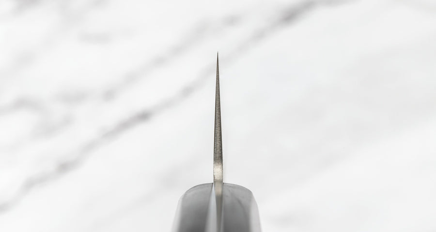 Tsunehisa Santoku Ginsanko Nashiji 180 mm