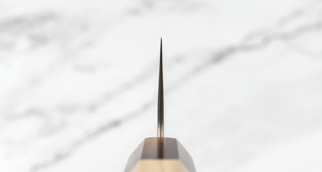 Tsunehisa Santoku Swedish Steel Damascus Washiji 165 mm