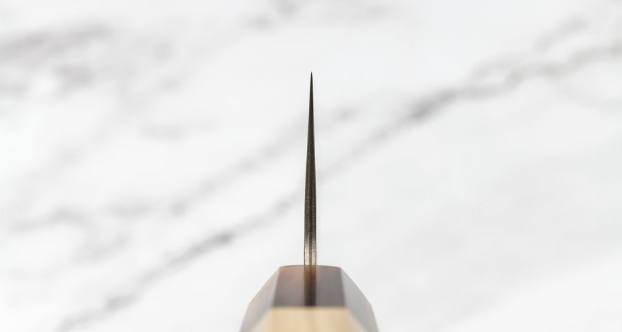 Tsunehisa Santoku Swedish Steel Damascus Washiji 165 mm