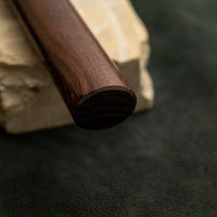 Tsunehisa Santoku VG-10 Damascus Tsuchime 185 mm