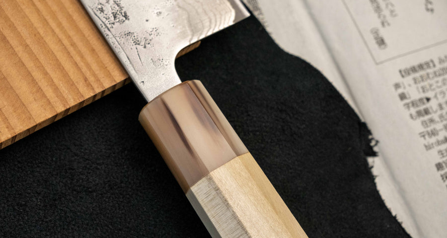 Tsunehisa Nakiri Swedish Steel Damascus Washiji 170 mm