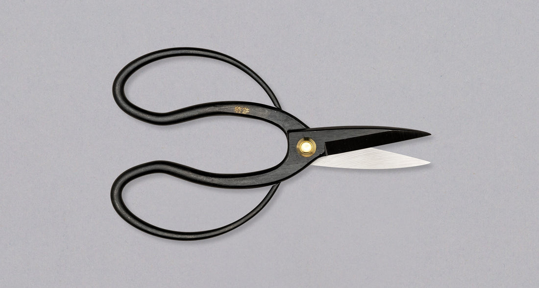 Tsurumaki Bairyu Long Blade Bonsai Okubo Scissors 165 mm