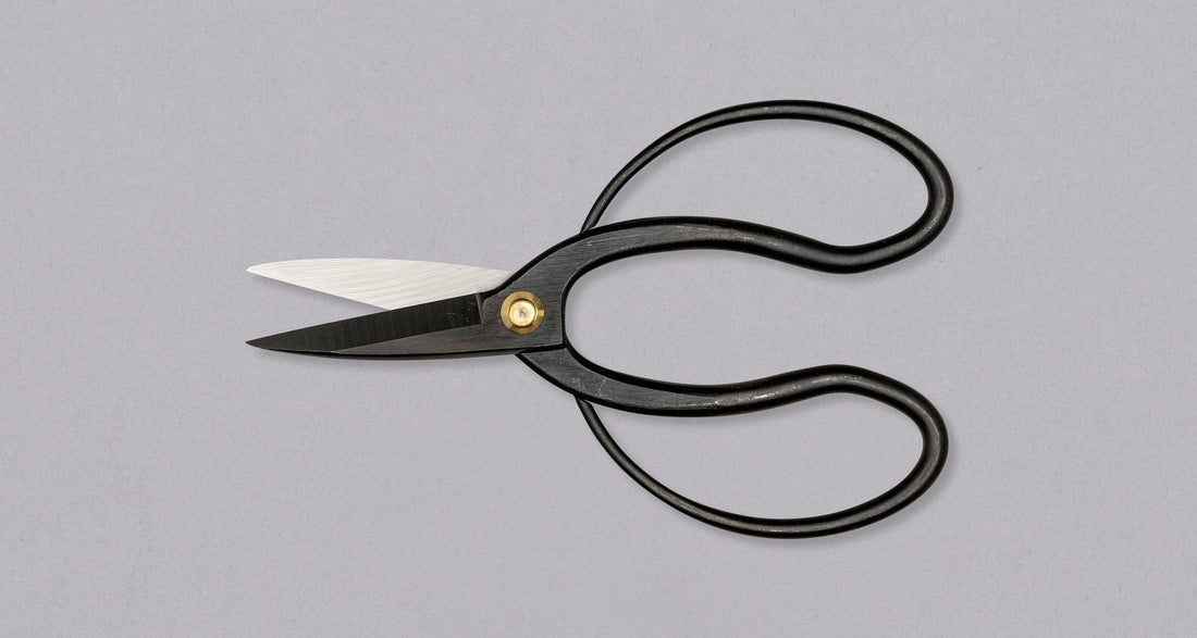 Tsurumaki Bairyu Long Blade Bonsai Okubo Scissors 165 mm