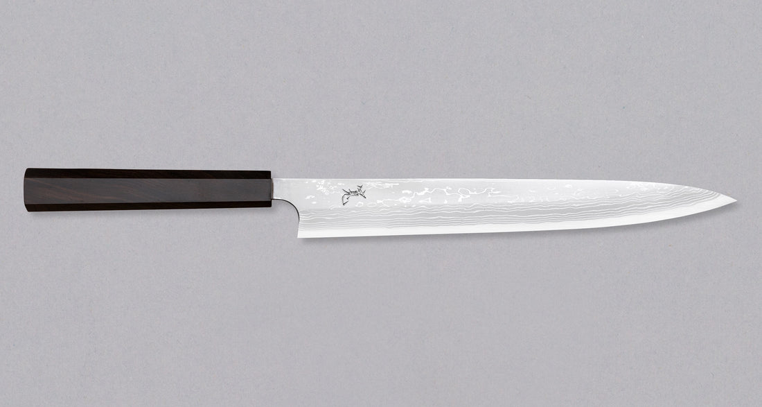 Yoshihiro Yanagiba Aogami #2 Damascus 270 mm