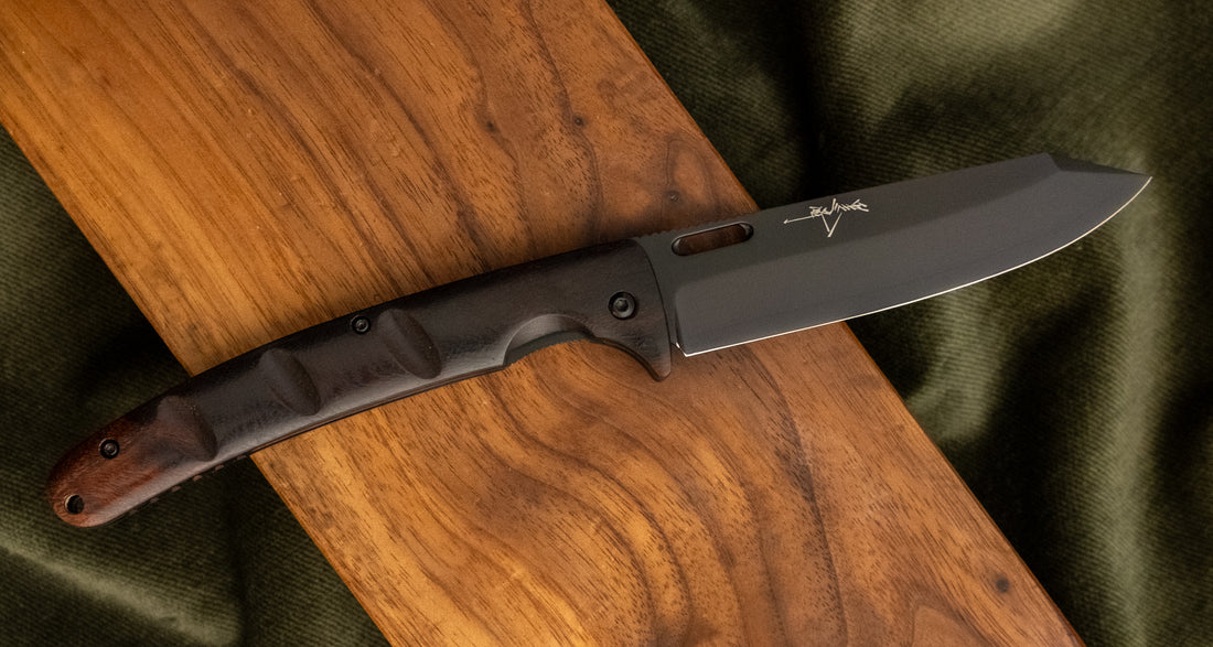 Yu Kurosaki Utility Folding Knife SG2 Ironwood 135 mm