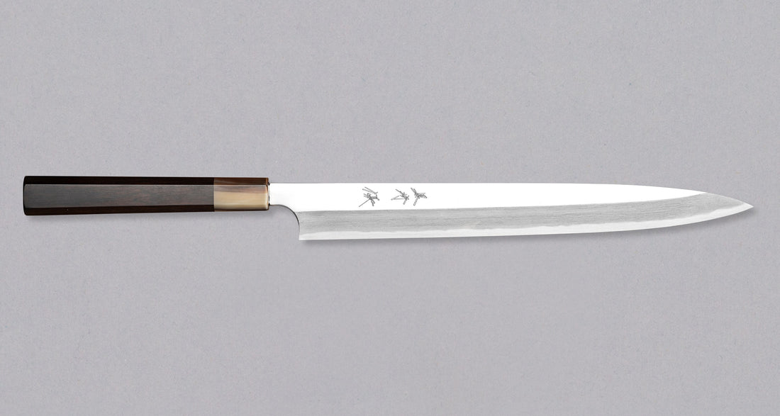 Yu Kurosaki Yanagiba Aogami #2 Migaki 270mm