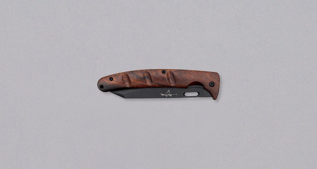 Yu Kurosaki Utility Folding Knife SG2 Ironwood 135 mm