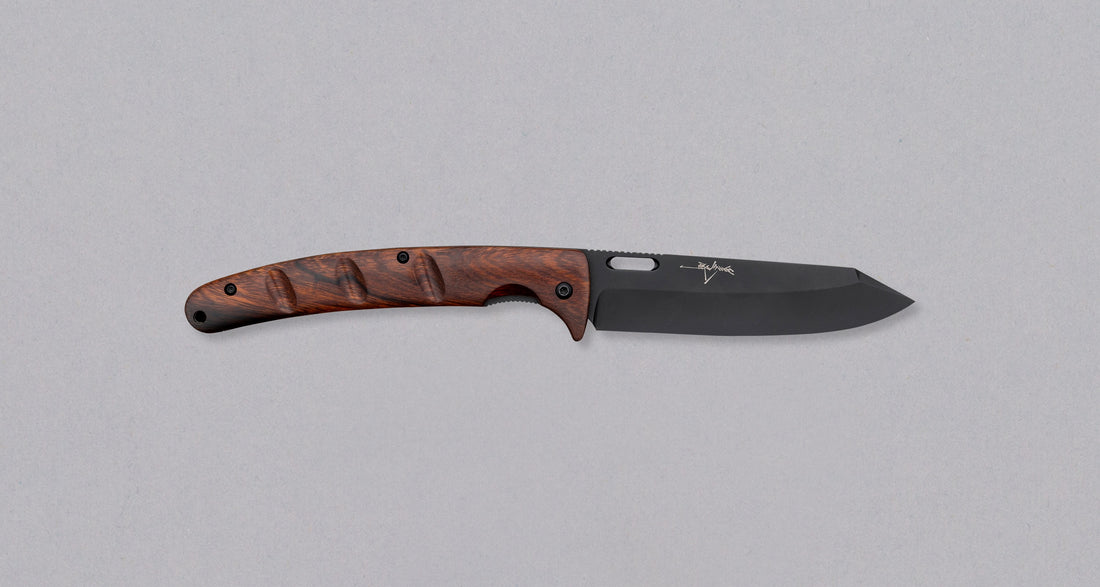 Yu Kurosaki Utility Folding Knife SG2 Ironwood 135 mm