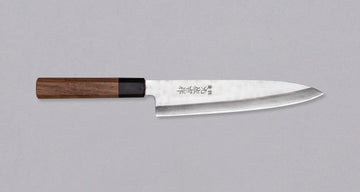 ZDP-189 Gyuto Silver Tsuchime 210 mm