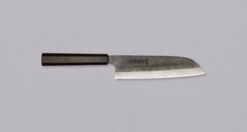 ZDP-189 Santoku Black Ebony 180 mm