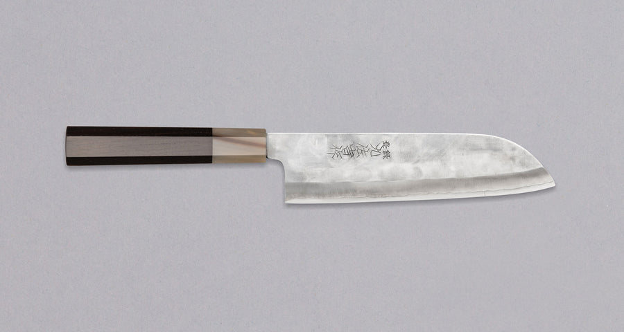 ZDP-189 Santoku Silver Ebony 180 mm