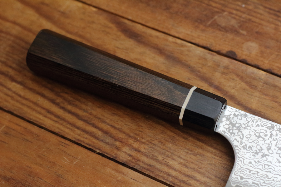 Bunka Black Damascus 165 mm