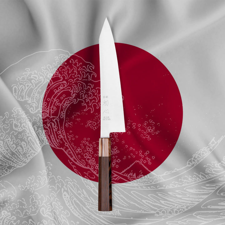 Nož mjeseca: Hayabusa Kiritsuke Gyuto Ginsanko 210 mm