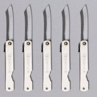[SET] Higonokami Higonokami džepni nož Kuro-uchi Silver 65 mm (5 pcs)_1