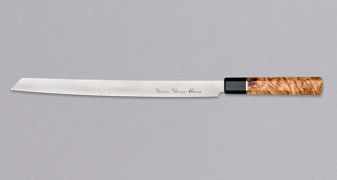 Custom SG2 Bura nož za pršut 300 mm_8