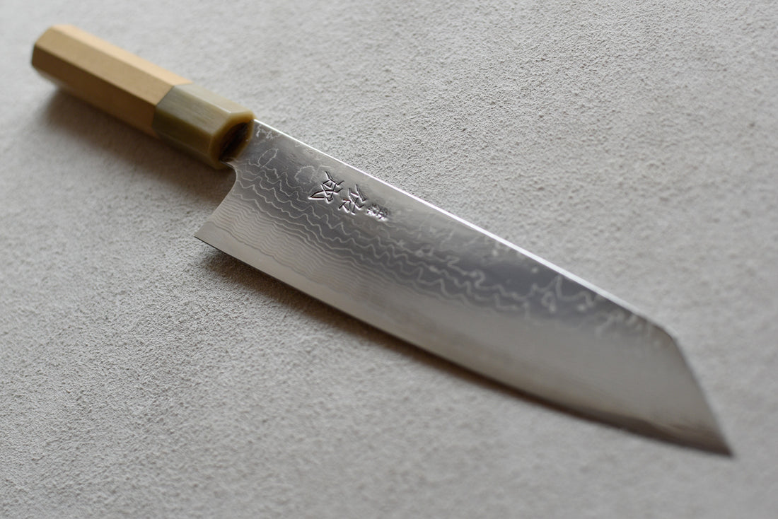 Sukenari SG2 Bunka Damascus 210 mm_3
