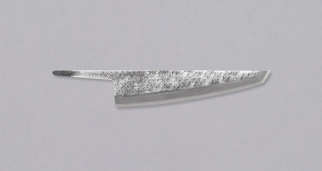 Ikeuchi Sakimaru-Gyuto Shirogami #1 220 mm - OŠTRICA_1