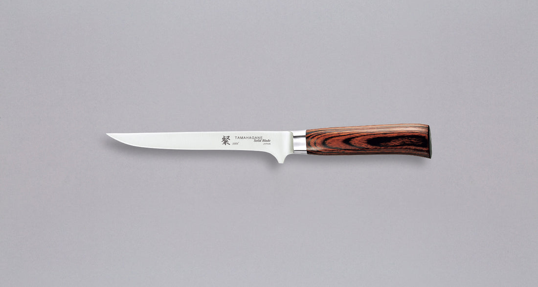 Tamahagane "SAN" Boning Knife (Flex) 160 mm_1