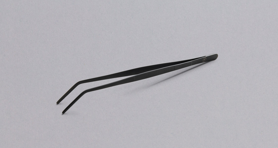 SharpEdge Curved Black Tweezers 300 mm_1