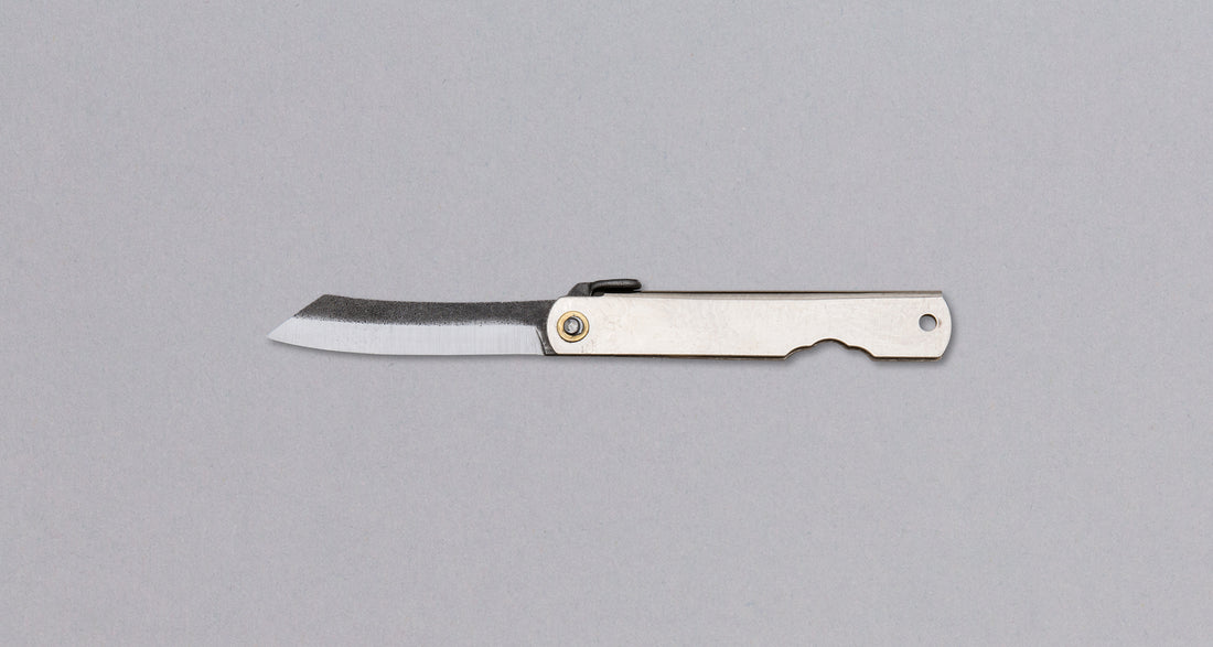 Higonokami džepni nož Kuro-uchi Silver 65 mm_3